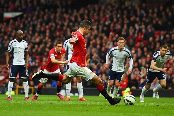 The best way to describe Van Persie's time at Old Trafford is short but explosive